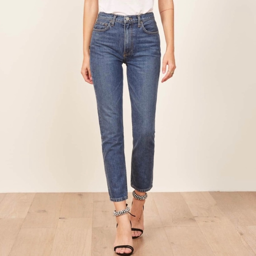 Reformation Julia High Waist Cigarette Jeans
